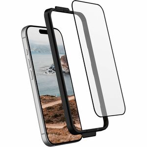 Urban Armor Gear Glass Tempered Glass Screen Protector for Apple iPhone 17 Pro - Ultra Clear - For iPhone 17 Pro - Fingerp