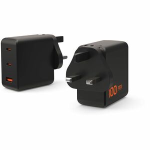 Urban Armor Gear 100 W AC Adapter - Universal Adapter - 1 USB - 1 USB Type-C - For MacBook, iPad, iPhone, Wireless Headpho