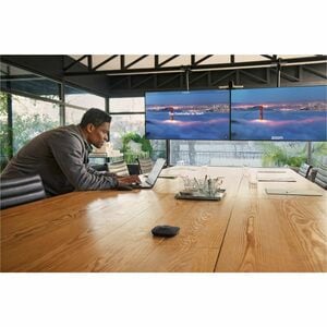 HP Poly Studio A2 Audio Bridge w/ CAT6A and Mic Extension Cable and Mounting Plate