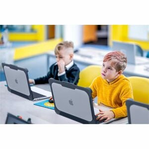 Extreme Shell-L para MacBook Air 13.6" (2022 M2) y MacBook Air 13.6 M3 (A3113) (negro/transparente)