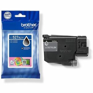 Brother LC527XLBK Hoch Kapazität Tintenstrahl Tintenpatrone - Schwarz - Original - Einzelpackung - 1 Pack