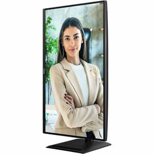 AOC Q27P4U 27" Class WQHD LED Monitor - 16:9 - Textured Black - 68.6 cm (27") Viewable - In-plane Switching (IPS) Technolo