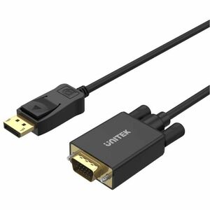 1.8m Display Port Male to VGA Male Cable Converter
