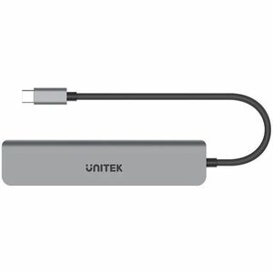 Unitek uHUB USB Type C Docking Station for Card Reader, Desktop PC, Monitor - Charging Capability - Memory Card Reader - S