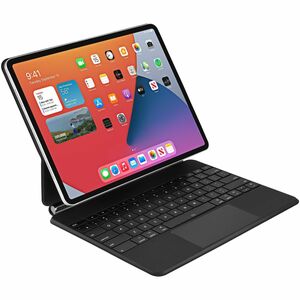 Portable iPad Case with Bluetooth Keyboard and Touchpad for iPad Pro 12.9inch - Black
