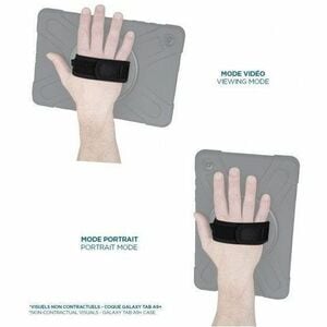MOBILIS Rugged Carrying Case for 27.7 cm (10.9") to 27.9 cm (11") Apple iPad (11th Generation), iPad (10th Generation) Tab