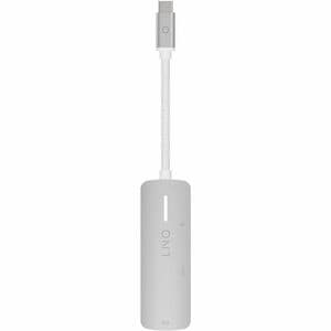 LINQ USB Type C Docking Station for Flash Drive - Charging Capability - Space Gray - 4K @ 60Hz, 4K - 3840 x 2160 - 2 x USB