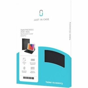 Just in Case Keyboard/Cover Case Apple iPad (7th Generation), iPad (8th Generation), iPad (9th Generation) Tablet - Spanis