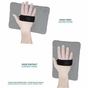 MOBILIS Rugged Carrying Case for 27.7 cm (10.9"") to 27.9 cm (11"") Apple iPad (11th Generation), iPad (10th Generation) T