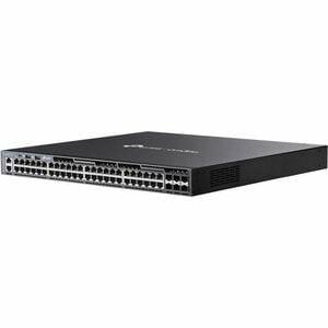 TP-Link Omada SG6654XHP 48 Ports Manageable Ethernet Switch - Gigabit Ethernet, 10 Gigabit Ethernet - 10/100/1000Base-T, 1