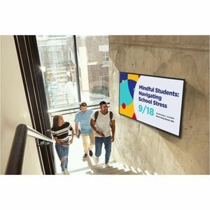 ViewSonic ViewBoard CDE5531-1C 1386.84 mm LCD Digital Signage Display - 24 Hours/7 Days Operation - Energy Star - Thin Fil