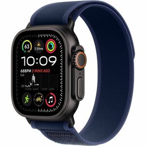 Apple Ajustable Correa para reloj - Pequeńo (S)/Mediano (M) - Azul Loop Adjunto - Azul - Titanio, Poliéster, Spandex, Nilón