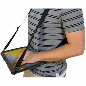 Borsa rigida per il trasporto Zebra Robusto per 25,4 cm (10") Zebra Tablet - Policarbonato Corpo - Cinghia da polso