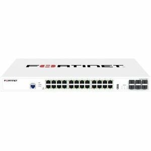 Switch Ethernet Fortinet FortiSwitch 100G FS-124G 24 Porte Gestibile - 2.5 Gigabit Ethernet, 10 Gigabit Ethernet - 2.5GBas