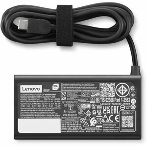 Lenovo 65 W AC Adapter - Universal Adapter - For USB Type C Device, Notebook, Tablet PC, Smartphone, Chromebook - Saudi Ar