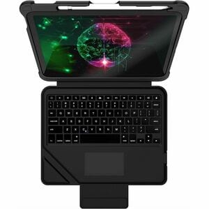 STM Goods Dux Rugged Keyboard/Cover Case Apple iPad (10th Generation) Tablet - Black - Bump Resistant, Spill Resistant, Sp