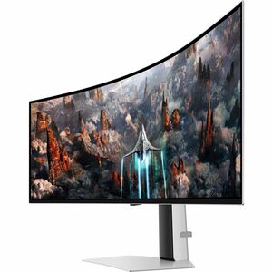 Monitor de juego OLED Samsung Odyssey OLED G9 S49CG930SL 49" (124.5cm) Class Dual Quad HD (DQHD) Pantalla curva - 32:9 - G