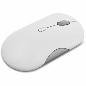 Lenovo Silent 350 Full-size Mouse - Bluetooth - Optical - 6 Button(s) - Cloud Gray - 1 - Wireless - 2400 dpi - Scroll Whee