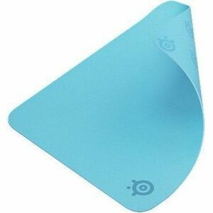 SteelSeries QcK Gaming Mouse Pad - 10.63" Height x 12.60" Width x 0.08" Depth - Aqua - Silicon, Rubber - Anti-slip - Mediu