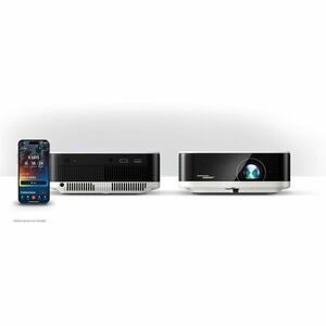 Epson Lifestudio EF-61W 3LCD Projector - 16:9 - Portable, Ceiling Mountable - White - High Dynamic Range (HDR) - Front, Re