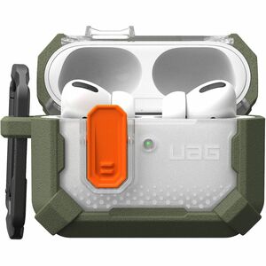 Urban Armor Gear Plasma Carrying Case Apple AirPods Pro 3 - Olive - Shock Resistant, Drop Resistant, Scratch Resistant, Sh