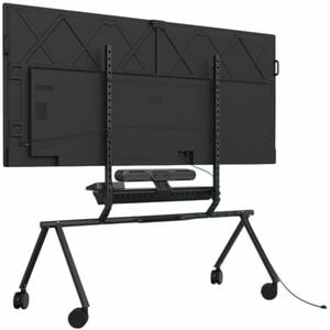 Heckler Design XL Display Stand - Up to 105" Screen Support - 220 lb Load Capacity - Floor - Steel, Powder Coated Steel, U