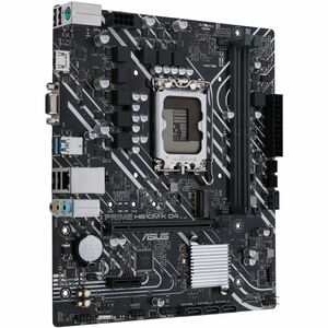 Carte Mère Asus Prime H610M-K D4 - Intel H610 Chipset - Socket LGA-1700 - Micro ATX - Cœur, Pentium Gold, Celeron processe