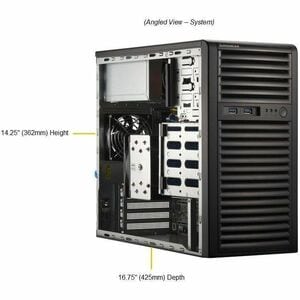 Supermicro A+ Server AS -3015A-I 服务器光架系统 - 迷你塔式 - 1 x 处理器支持 - AMD B650 芯片 - 192 GB DDR5 SDRAM 最大内存支持 - 4 内存插槽总数 - ATA/600系