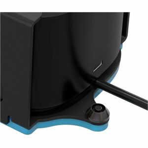 Rack Solutions Mounting Bracket for Docking Station - Black - Horizontal/Vertical - TAA Compliant - Steel - 1