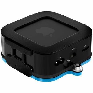 Rack Solutions tvTray Mounting Bracket for Apple TV - Black - TAA Compliant - Steel - 1