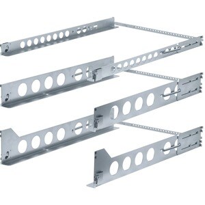 1RU Tool-less Rack Rails with QR Crossbar