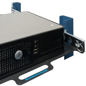 Rack Solutions 1USHL-112 Mounting Shelf for Computer - TAA Compliant - 20.41 kg Load Capacity