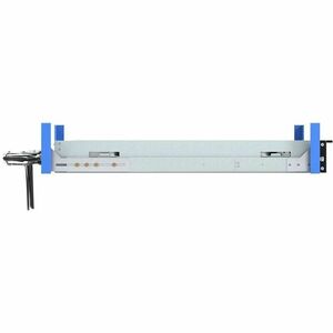Rack Solutions HyperShelf 2U Rack-mountable Rack Shelf for Rack, Data Center - Galvanized, Clear Zinc, Black Powder Coat -