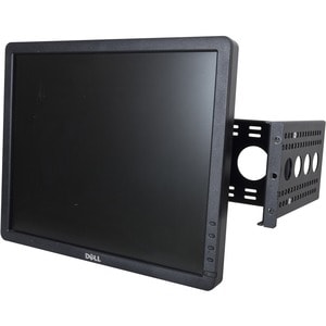 Rack Solutions Rack-mountable Rack Mount Bracket for Monitor, Server - 482.60 mm Rack Width - Black Powder Coat - TAA Comp