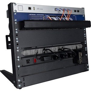 Rack Solutions 8U Desktop Rack Frame for Patch Panel, LAN Switch - 482.60 mm Rack Width x 321.56 mm Rack Depth - Steel