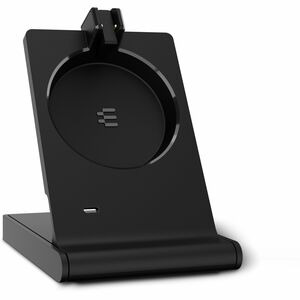 EPOS IMPACT 5000 Go Wireless Over-the-head, On-ear Stereo Headset - Black - Microsoft Teams Certification - Binaural - Sup