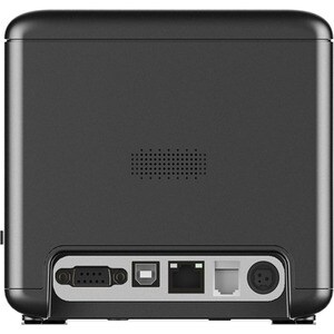 Adesso NuPrint NuPrint 330 Desktop Direct Thermal Printer - Monochrome - Receipt Print - USB - Serial - Black - LCD Displa