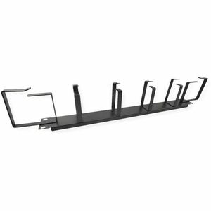 Value Cable Routing - Black - Cable Manager - 1U Rack Height - Metal, Sheet Steel