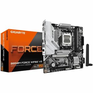 GIGABYTE Ultra Durable B850M FORCE WF6E V2 Gaming Desktop Motherboard - AMD B850 Chipset - Socket AM5 - Micro ATX - Ryzen 