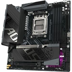 Aorus Ultra Durable B850M A ELT WF6E ICE Gaming Desktop Motherboard - AMD B850 Chipset - Socket AM5 - Micro ATX - Ryzen 7 