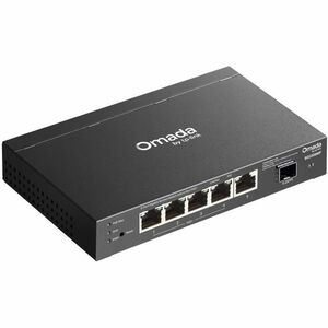Omada Access 6-Port Gigabit Switch with 4-Port PoE+ - 5 Ports - Manageable - Gigabit Ethernet - 10/100/1000Base-T, 1000Bas