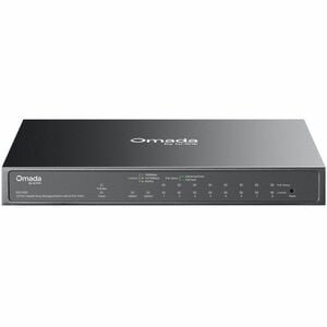 Omada 10-Port Gigabit Easy Managed Switch with 8-Port PoE+ - 10 Ports - Manageable - Gigabit Ethernet - 10/100/1000Base-T,
