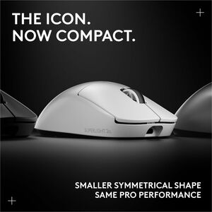 Logitech G PRO X SUPERLIGHT 2c wireless gaming mouse, 51 g pro-grade compact mouse with 5 programmable buttons, USB-C char