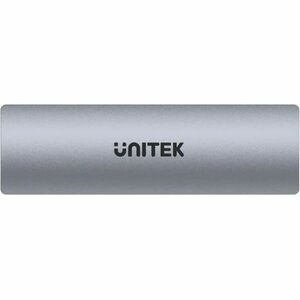 Unitek S1230A Drive Enclosure PCI Express NVMe, Serial ATA - USB Type C Host Interface - Space Gray - 10 Gbit/s Data Trans