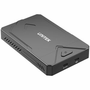 Unitek Drive Enclosure Serial ATA, PCI Express NVMe - USB 3.2 (Gen 2) Type C Host Interface - UASP Support - Black - Hot S