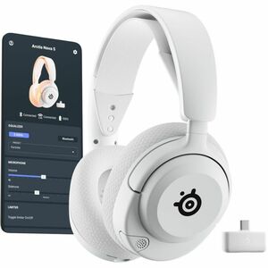 HEADSET STEELSERIES ARCTIS NOVA 5 BRANCO WIRELESS