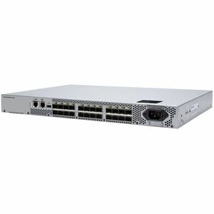HPE SN3700B 24 Ports 64 Gbit/s Fibre Channel Switch - 24 Fiber Channel Ports - 64 Gigabit Ethernet, 32 Gigabit Ethernet - 