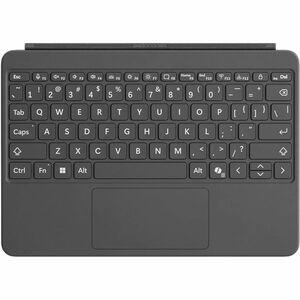 Microsoft Tastatur/Cover für 30,5 cm (12 Zoll) Microsoft Surface Pro Tablet - Deutsch Tastatur - Schiefer - Plastik Körper