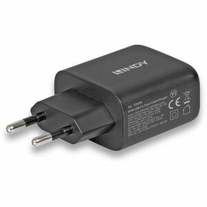 LINDY 65 W Wechselstromadapter - 65 W - 5 V Gleichstrom, 9 V DC, 12 V Gleichstrom, 15 V DC, 20 V DC - 4,05 A
