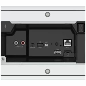 AXIS C1720 IP Speaker - Wall Mountable, Ceiling Mountable, Pole-mountable for Speaker, Public Address System, Indoor, Alar